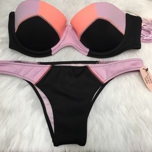 Victoria’s Secret Color Block Bikini Set